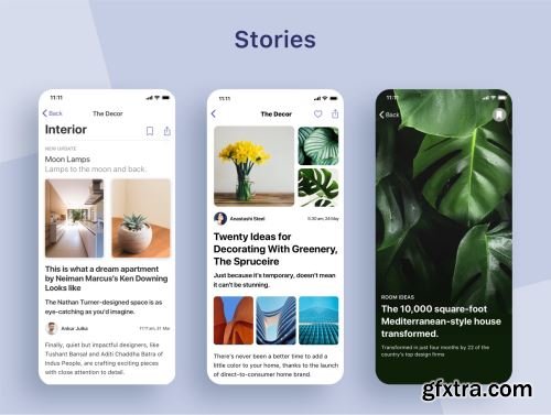 The Decor, Lifestyle App Ui8.net