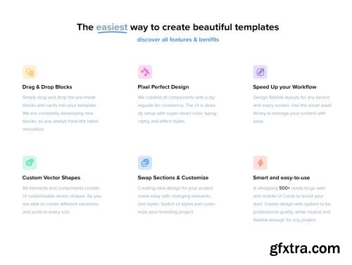UI Decks - Cards and Blocks Ui8.net