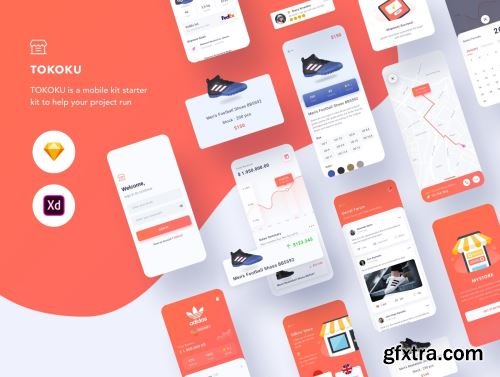 TOKOKU UI Kit Ui8.net