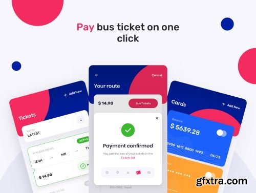 TBusBuy - Public Transport App Ui8.net