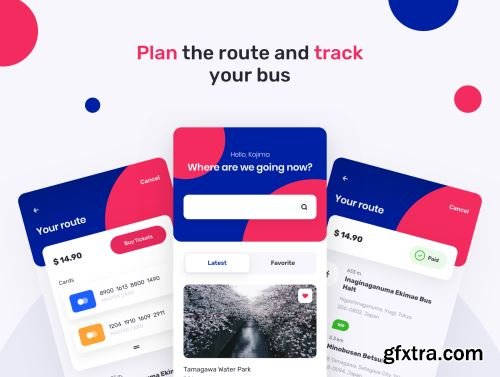 TBusBuy - Public Transport App Ui8.net