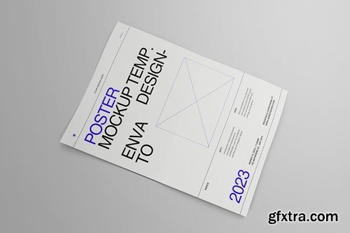 A4 Flyer / Poster Mockup QE43HEE A4 Flyer / Poster Mockup QE43HEE