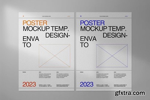 A4 Flyer / Poster Mockup QE43HEE A4 Flyer / Poster Mockup QE43HEE