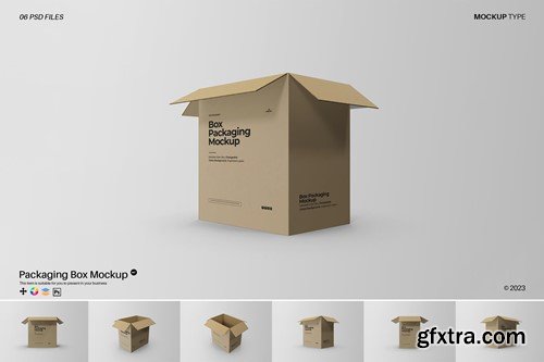 Packaging Box Mockup XNYFSM5