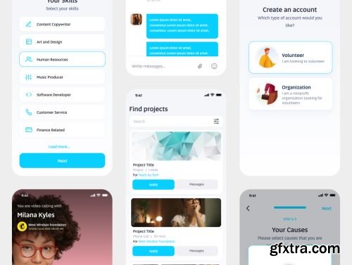 Appic Node UI Kit Ui8.net