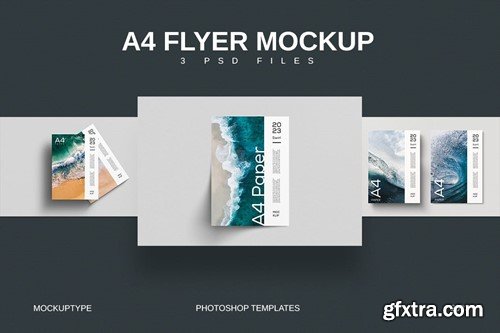 A4 Flyer Mockup HDYBWHF A4 Flyer Mockup HDYBWHF