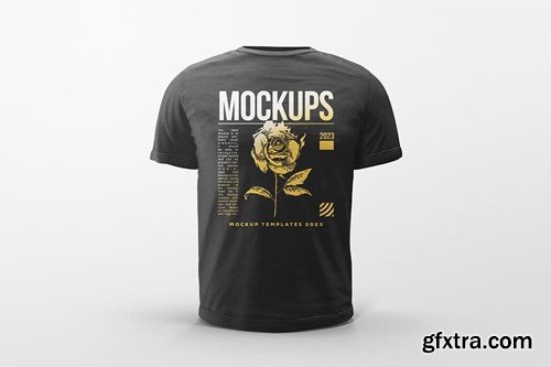 Basic Male T-Shirt Mockup RN62X3W Basic Male T-Shirt Mockup RN62X3W