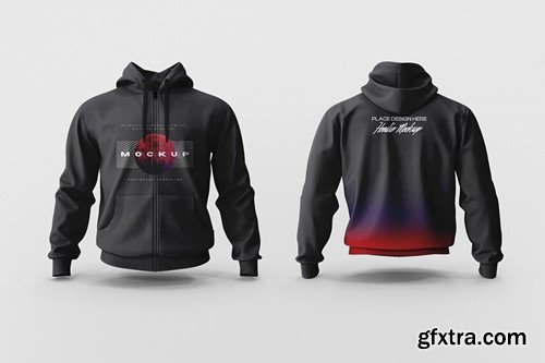 Black Hoodie Mockup U4C496E Black Hoodie Mockup U4C496E