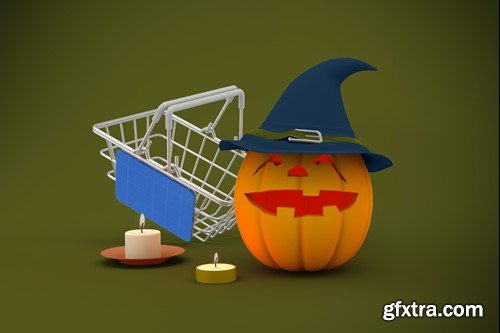 Halloween Shopping HB2R7KH Halloween Shopping HB2R7KH