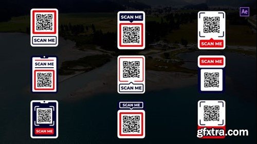 Videohive Modern QR Code After Effects 47630854