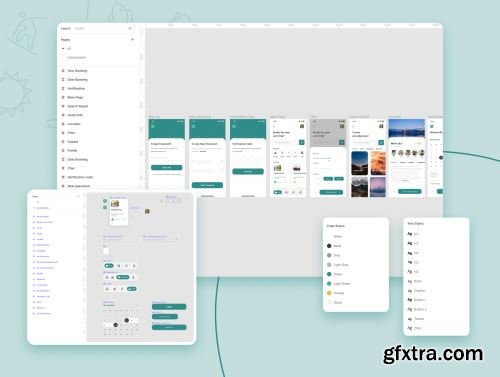 Travellia - Travel Destination Search UI Kit Ui8.net