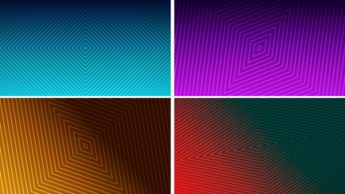 Videohive - Looped Abstract Background Pack - 47607959 - 47607959