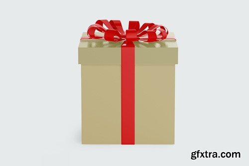 Kraft Paper Gift Box With Glossy Bow SLMQQBQ Kraft Paper Gift Box With Glossy Bow SLMQQBQ