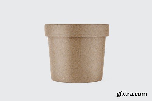 Kraft Paper Soup Cup Mockup LWQ4569 Kraft Paper Soup Cup Mockup LWQ4569