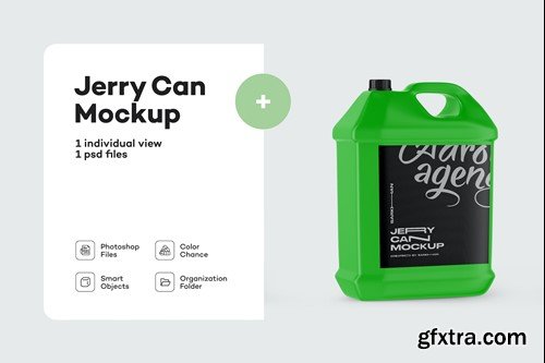 Matte Jerry Can Mockup 9WCWSKD Matte Jerry Can Mockup 9WCWSKD