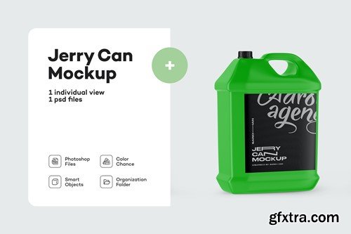 Matte Jerry Can Mockup 9WCWSKD Matte Jerry Can Mockup 9WCWSKD