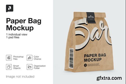 Glossy Kraft Paper Bag AB9CZQV Glossy Kraft Paper Bag AB9CZQV