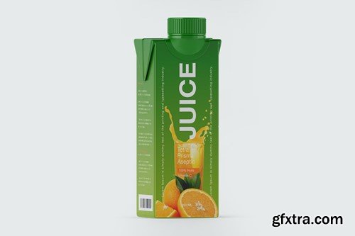 250ml Matte Juice Carton Package Mockup TN4GLVD 250ml Matte Juice Carton Package Mockup TN4GLVD