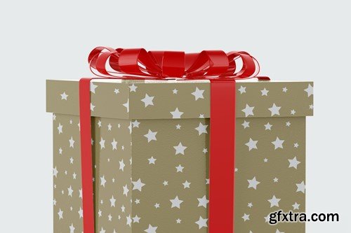 Kraft Paper Gift Box With Glossy Bow FRS6WEY Kraft Paper Gift Box With Glossy Bow FRS6WEY