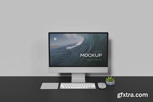 Desktop Monitor Mockup C3EBJWF Desktop Monitor Mockup C3EBJWF