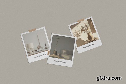 Polaroid Mockup BY2K5LV Polaroid Mockup BY2K5LV