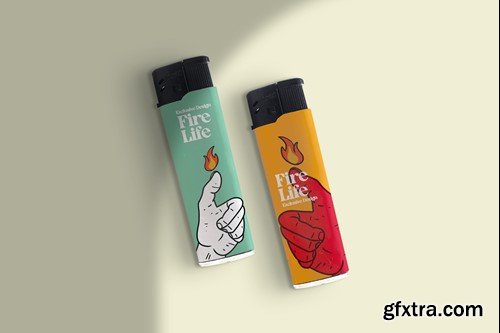 PSD Close Up on Lighter Mockup XHXW3H3 PSD Close Up on Lighter Mockup XHXW3H3