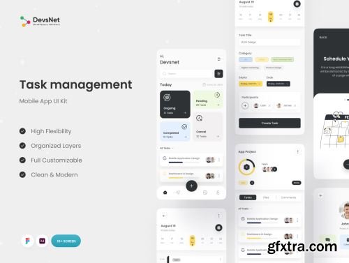Task Management UI Kit Ui8.net