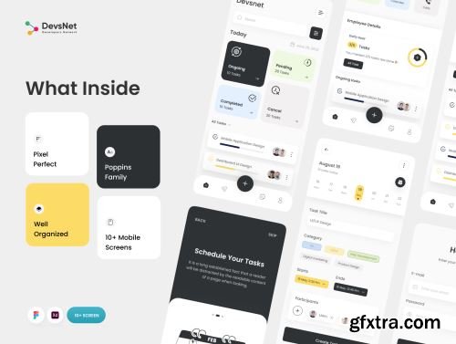 Task Management UI Kit Ui8.net
