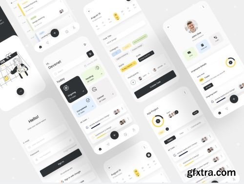 Task Management UI Kit Ui8.net