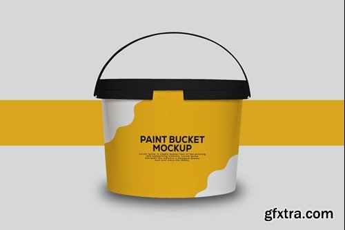 Paint Bucket Mockup 8CMP39Z Paint Bucket Mockup 8CMP39Z