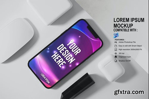 Phone Mockup XN82ZCY Phone Mockup XN82ZCY