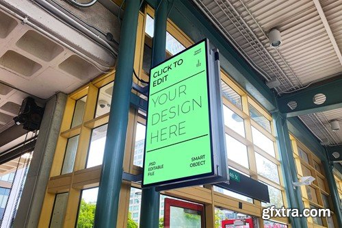 Screen Display Subway Mockup JDGXPXJ Screen Display Subway Mockup JDGXPXJ