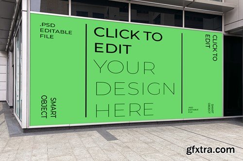 Building Billboard Mockup USEVMGB Building Billboard Mockup USEVMGB