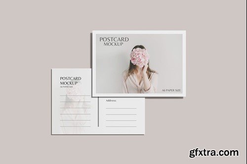 Postcard Mockup ZVGLVLM Postcard Mockup ZVGLVLM