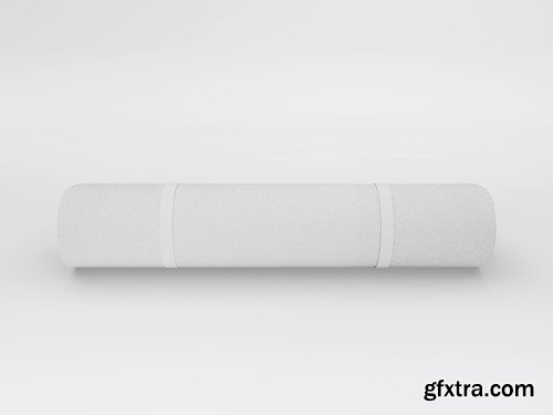 Rolled Yoga Fitness Mats PSD Mockups Set DC2A3N6 Rolled Yoga Fitness Mats PSD Mockups Set DC2A3N6