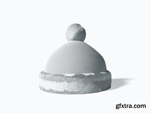 Pom Pom Beanie Hat Psd Mockups Collection XTM5457 Pom Pom Beanie Hat Psd Mockups Collection XTM5457