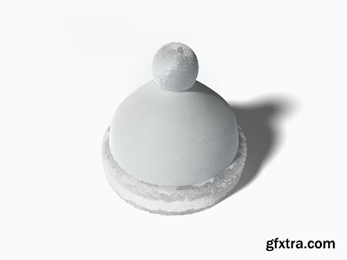 Pom Pom Beanie Hat Psd Mockups Collection XTM5457 Pom Pom Beanie Hat Psd Mockups Collection XTM5457