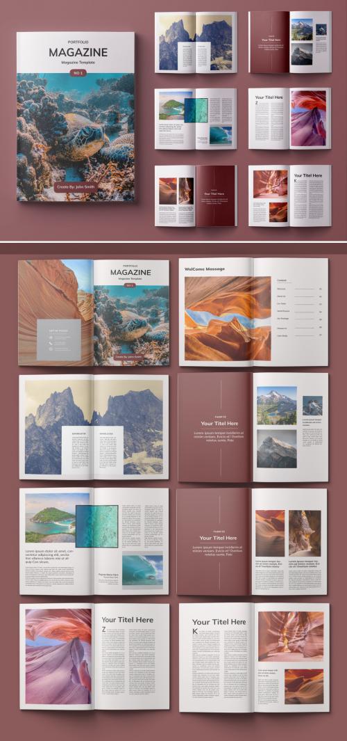 Portfolio magazine Template 637379227