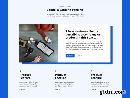 Boone – XD Landing Page Template Ui8.netBoone – XD Landing Page Template Ui8.net