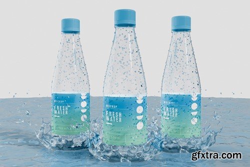 Plastic Bottle Mockup VZCUKP9