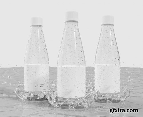 Plastic Bottle Mockup VZCUKP9