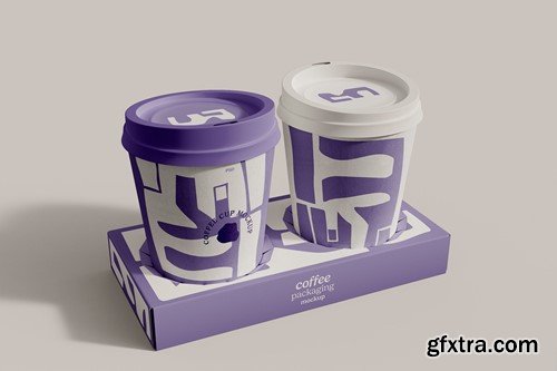 Take away Coffee Cups Mockup TEEKP5L Take away Coffee Cups Mockup TEEKP5L
