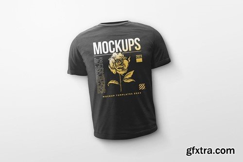 Basic Male T-Shirt Mockup RN62X3W Basic Male T-Shirt Mockup RN62X3W