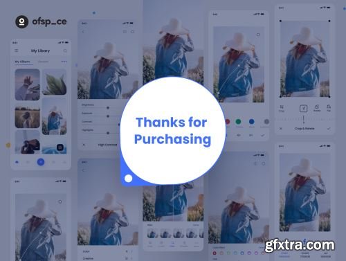 SyncPro-Camera App UI Kit Ui8.net
