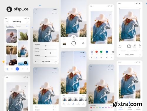 SyncPro-Camera App UI Kit Ui8.net