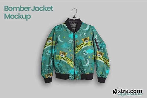Stylish Bomber Jacket Mockup YFGTCR6 Stylish Bomber Jacket Mockup YFGTCR6