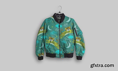Stylish Bomber Jacket Mockup YFGTCR6 Stylish Bomber Jacket Mockup YFGTCR6
