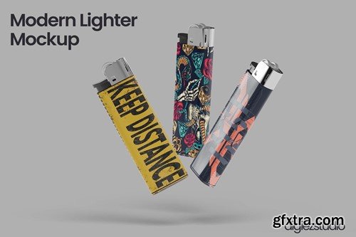 Stylish Lighter Modern Mockup FAK24BT Stylish Lighter Modern Mockup FAK24BT