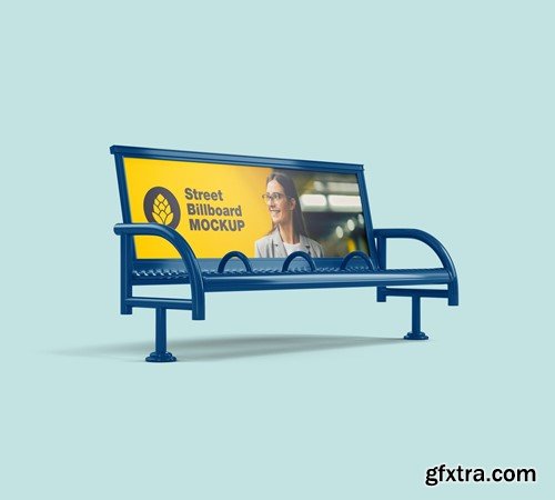 Set Metallic Bench Mockup 5Q9X2DP Set Metallic Bench Mockup 5Q9X2DP