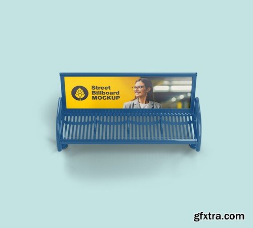 Set Metallic Bench Mockup 5Q9X2DP Set Metallic Bench Mockup 5Q9X2DP